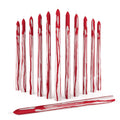CANDWAX 12 inch Taper Candles Set of 12 - Unscented Candles Taper Burning for 10 Hours - No Drip Bleeding Taper Candles Ideal as