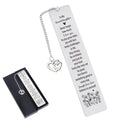 Shejdgart Granddaughter Bookmark Gifts from Grandparents - Inspirational Grand Daughter Gifts from Grandma Grandpa, Encouraging 