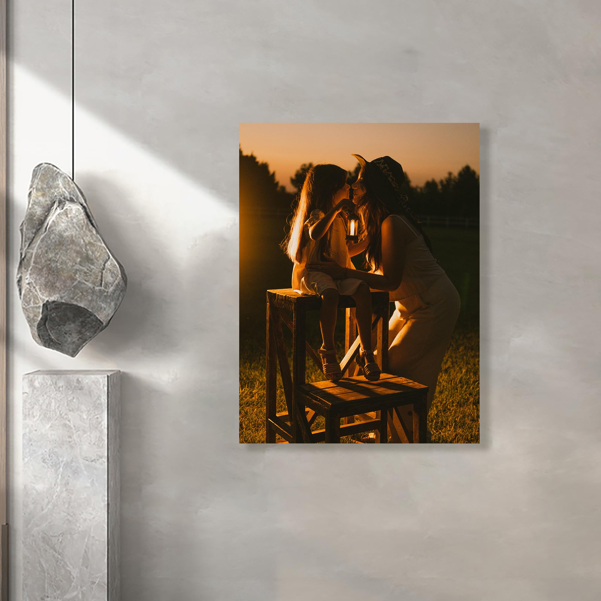 Personalized Custom Canvas Prints (Framed Canvas, 10'' X 10'') - Custom Canvas Print With Your Photo - Perfect For Home Decor, G