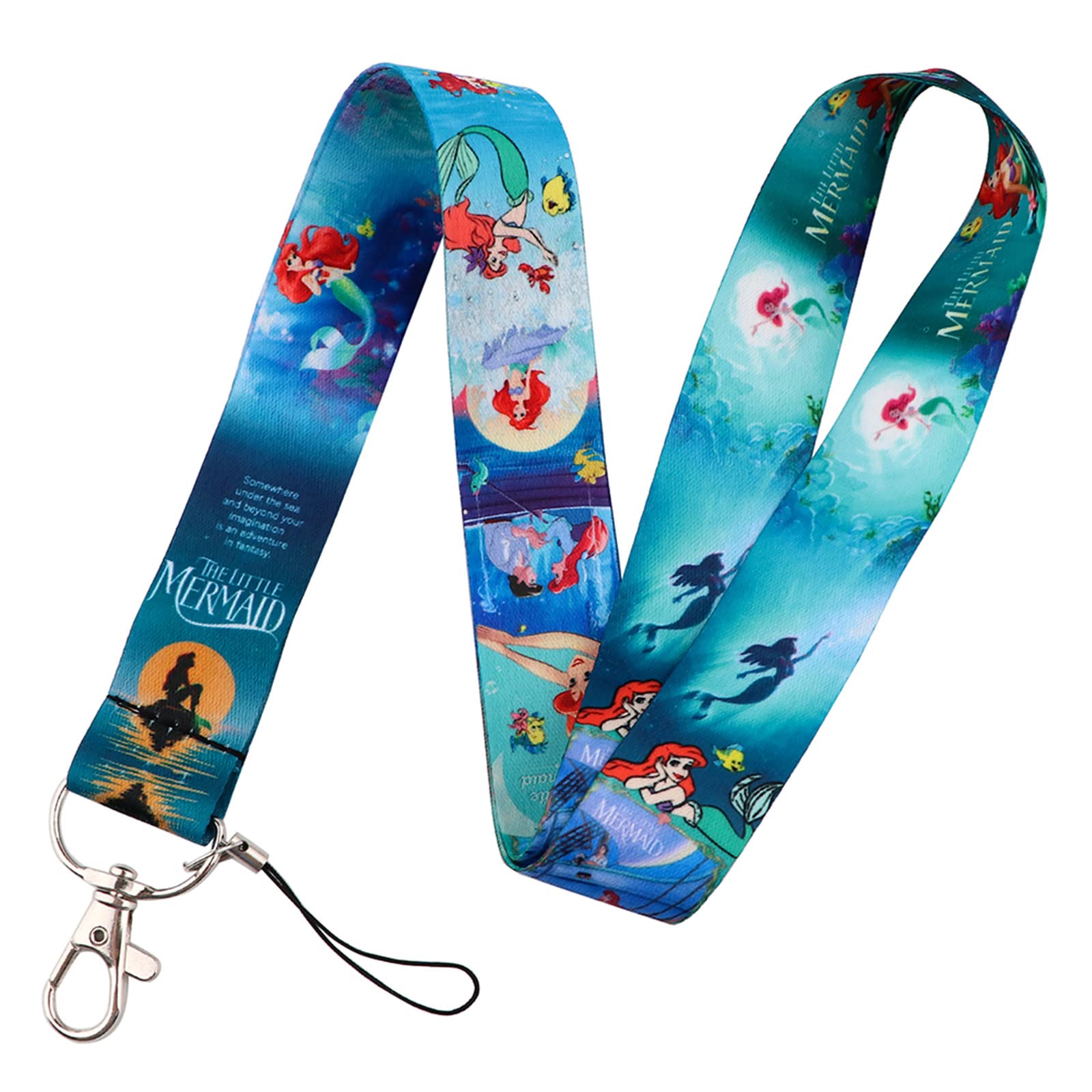 Rhxwfdg Cartoon Cute Anime Lanyard Keychain, Id Badges Lanyard, Key Lanyard For Id Card Holder, Cell Phone Case