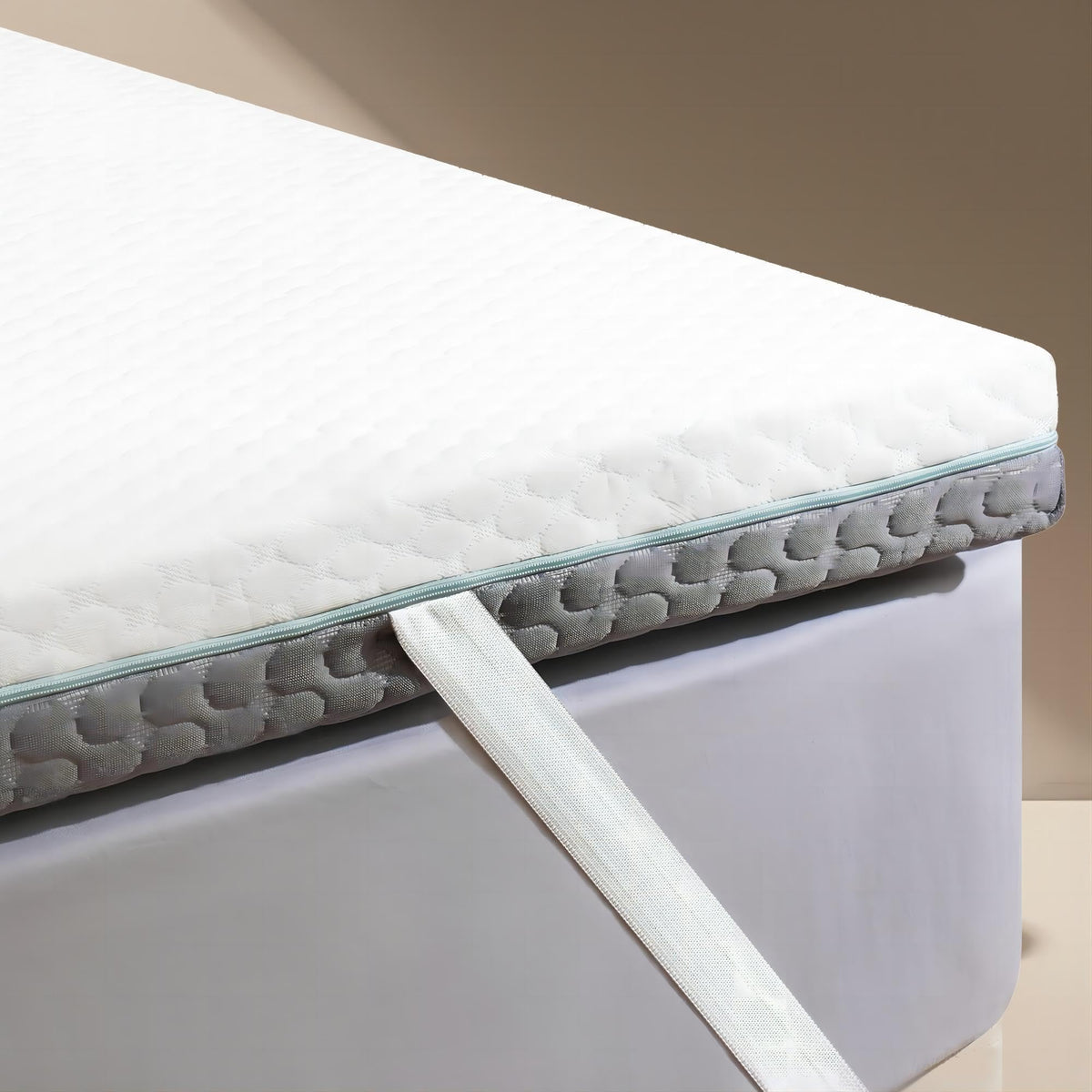 Releep 3 Inch Firm Mattress Topper Twin Size, Re:Flip Memory Foam Bed Topper With Soft & Firm Options For Pain Relief, Mattress