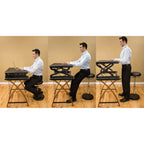 Kore Officeplus Sitstand 21.5-32 Blklthr