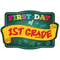 Soul D  Cor First Day Of First Grade School Photo Picture Prop, Cute And Creative First Day Of School Picture Idea, Green Board