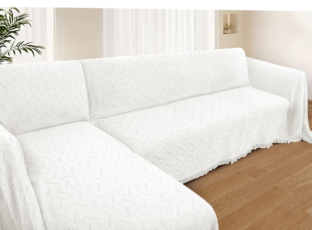 Homerilla Sectional Couch Covers For Sectional Sofa L Shaped Couch Cover 2 Pieces Sofa Covers Couch Covers For Pets Dogs Furnitu