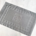 Bath Mats [Not A Bathroom Rug] Cotton Banded Machine Washable Shower Bathroom Floor Towel Terry Towelling Tub Shower Bathroom Ma