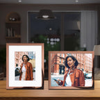 Bsrhome 8X10 Picture Frame 2 Pack, Made Of High Definition Plexiglass For 8 X 10 Rose Gold Frames,Display Pictures 5X7 With Mat,