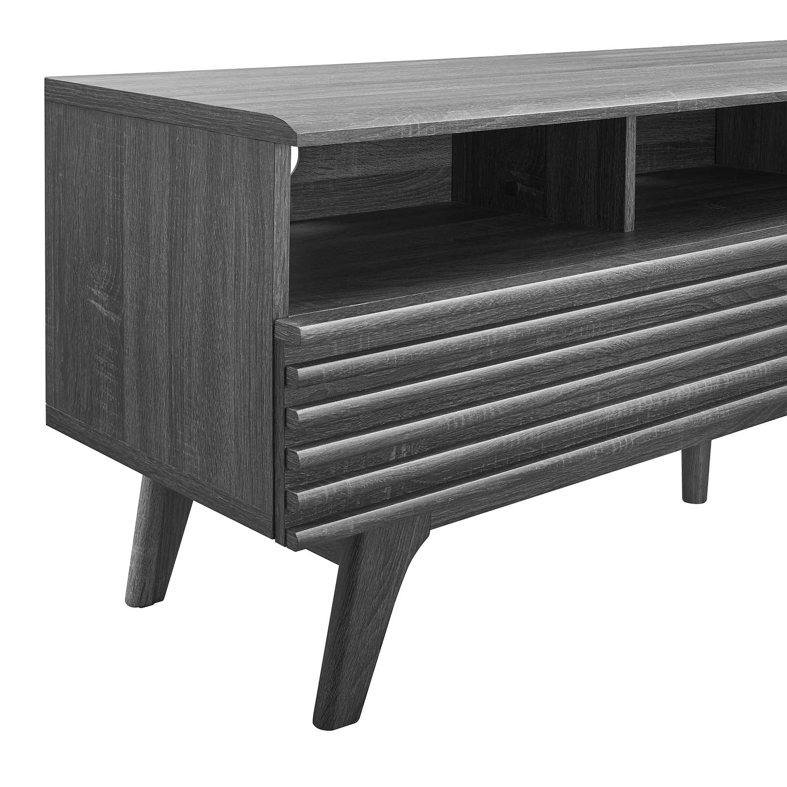 Modway EEI-6228-CHA Render 60&quot; TV Stand, Charcoal