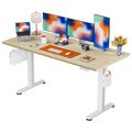 ErGear Height Adjustable Electric Standing Desk, 71 x 30 Inches Sit Stand up Desk, Memory Computer Home Office Desk Large Desk w