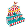 Fun Express Circus Tent Shaped Lollipop Stand - Foam Base - Holds 48 Suckers - 18 Inches Tall - Circus Party Supplies - VBS Vaca