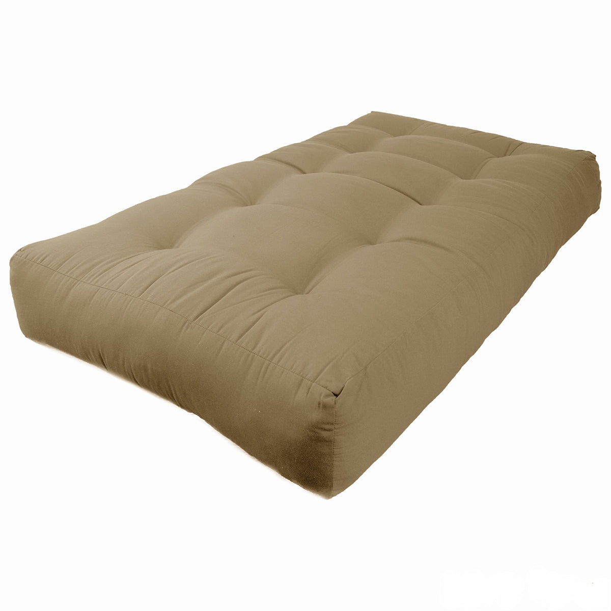 Blazing Needles Renewal 10&quot; Twill Futon Mattress, Twin, Toffee