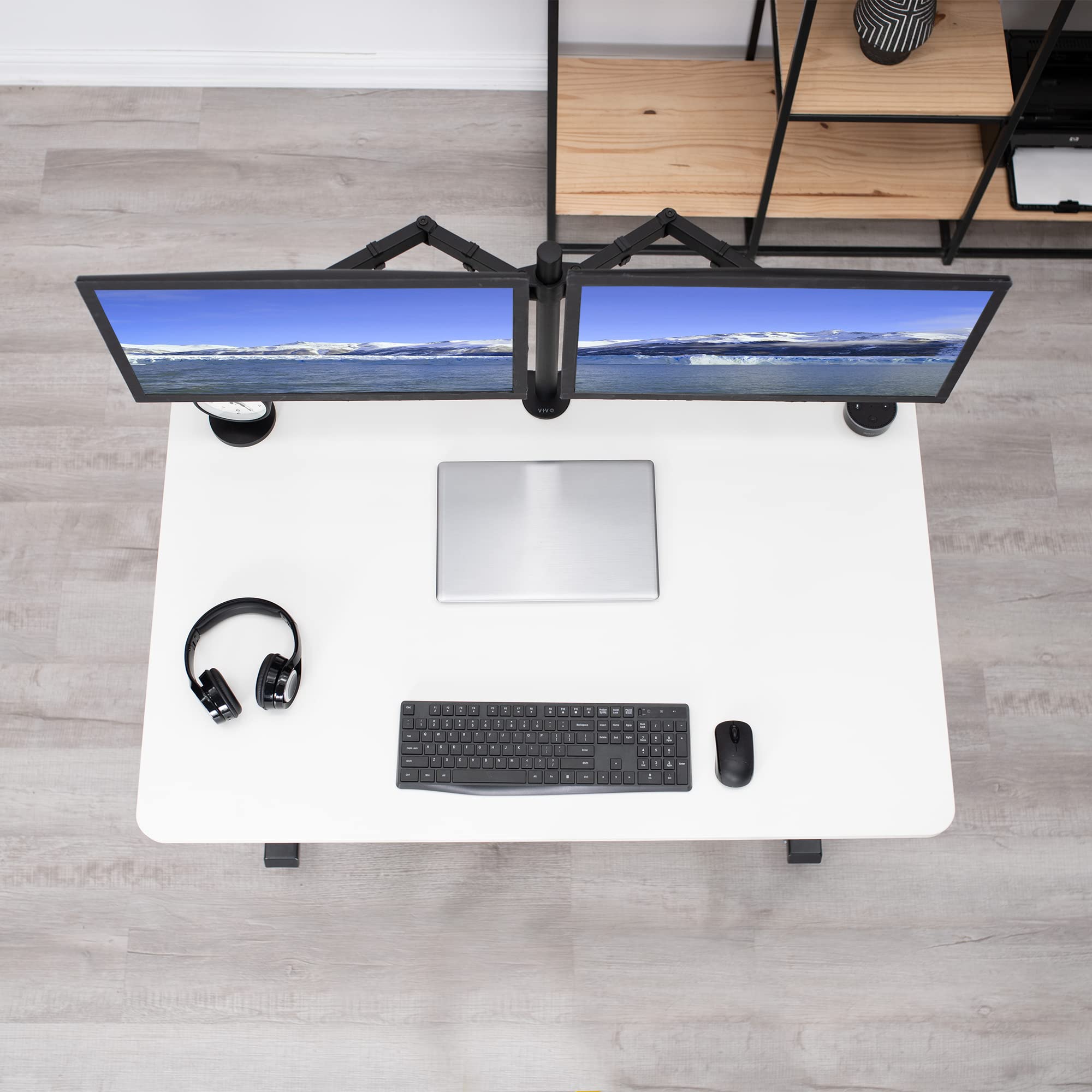 VIVO Universal Table Top for Sit to Stand Desk Frames - Thumbnail 3