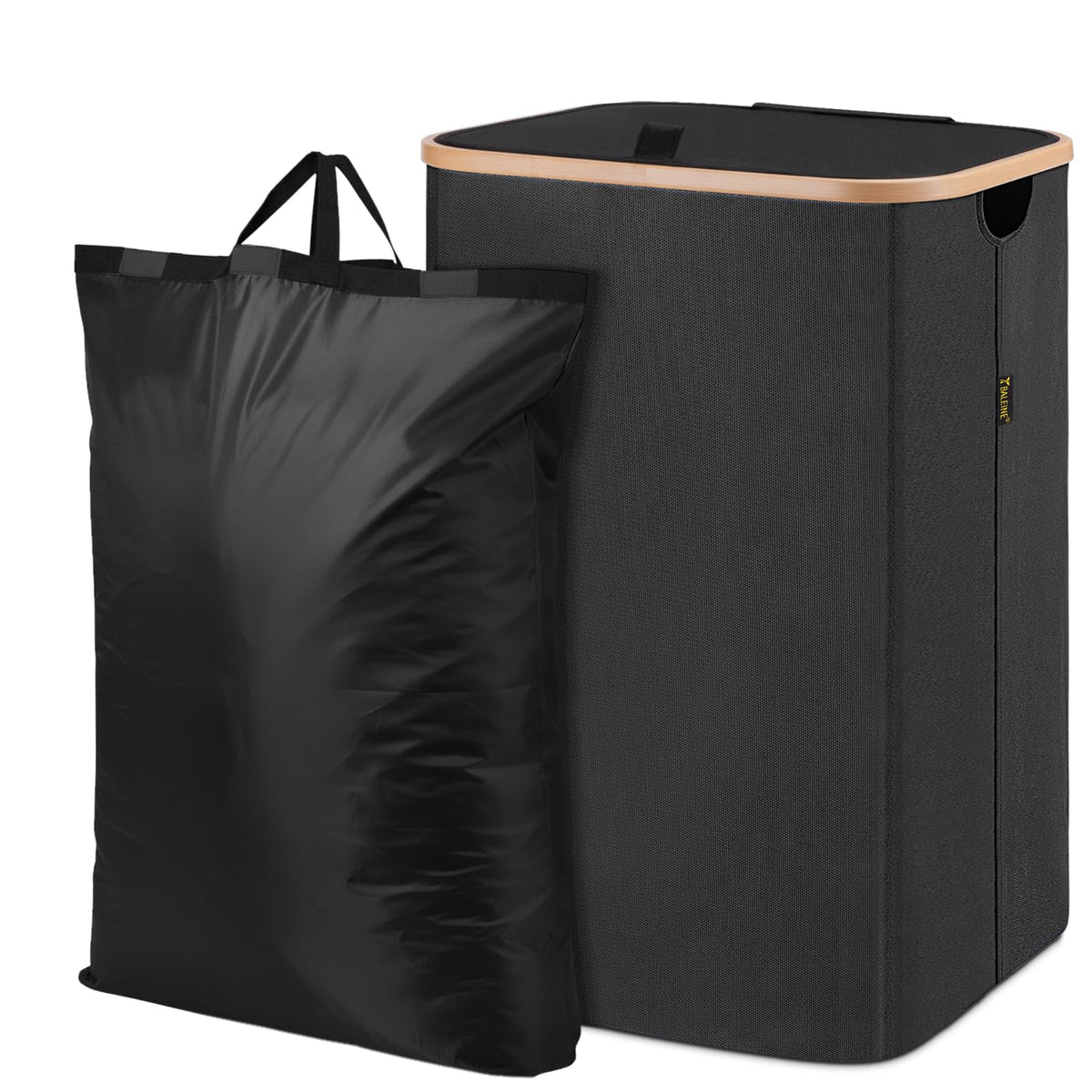 BALEINE 70L Laundry Hamper with Lid, Large Laundry Basket Bin