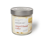 Signature Soy Lidded Angel Food Cake Scented Candle, Large Jar