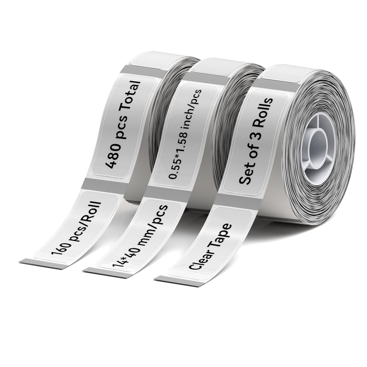 Niimbot Thermal Label 3 Rolls Set Home School Office Storage And Organization For Niimbot D11 D110 D101 H1S Label Maker (1440Cle