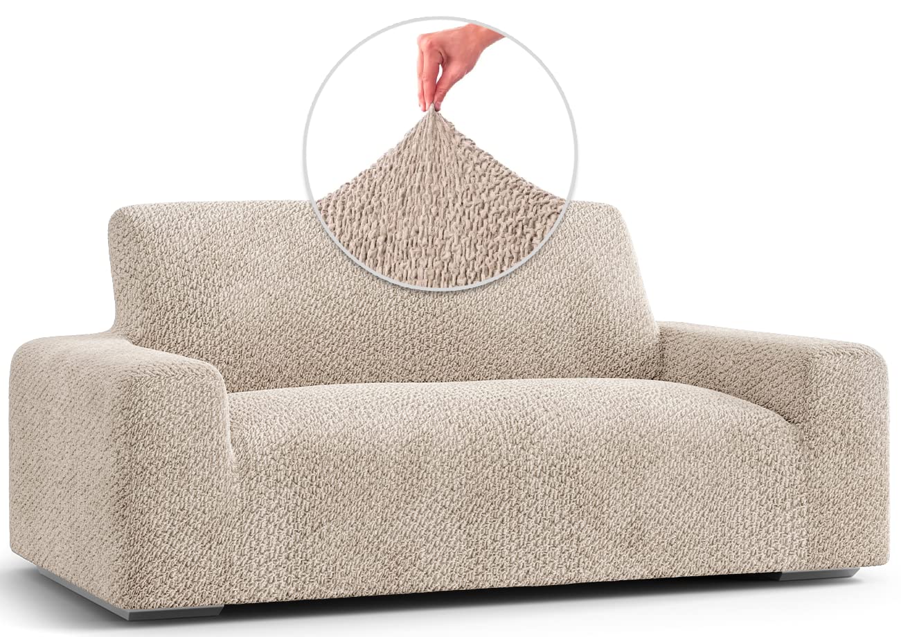 PAULATO BY GA.I.CO. Loveseat Slipcover - Oversized Chair Cover - Stretch Couch Cover - Cushion Love Seat Sofa Cover - Soft Fabri