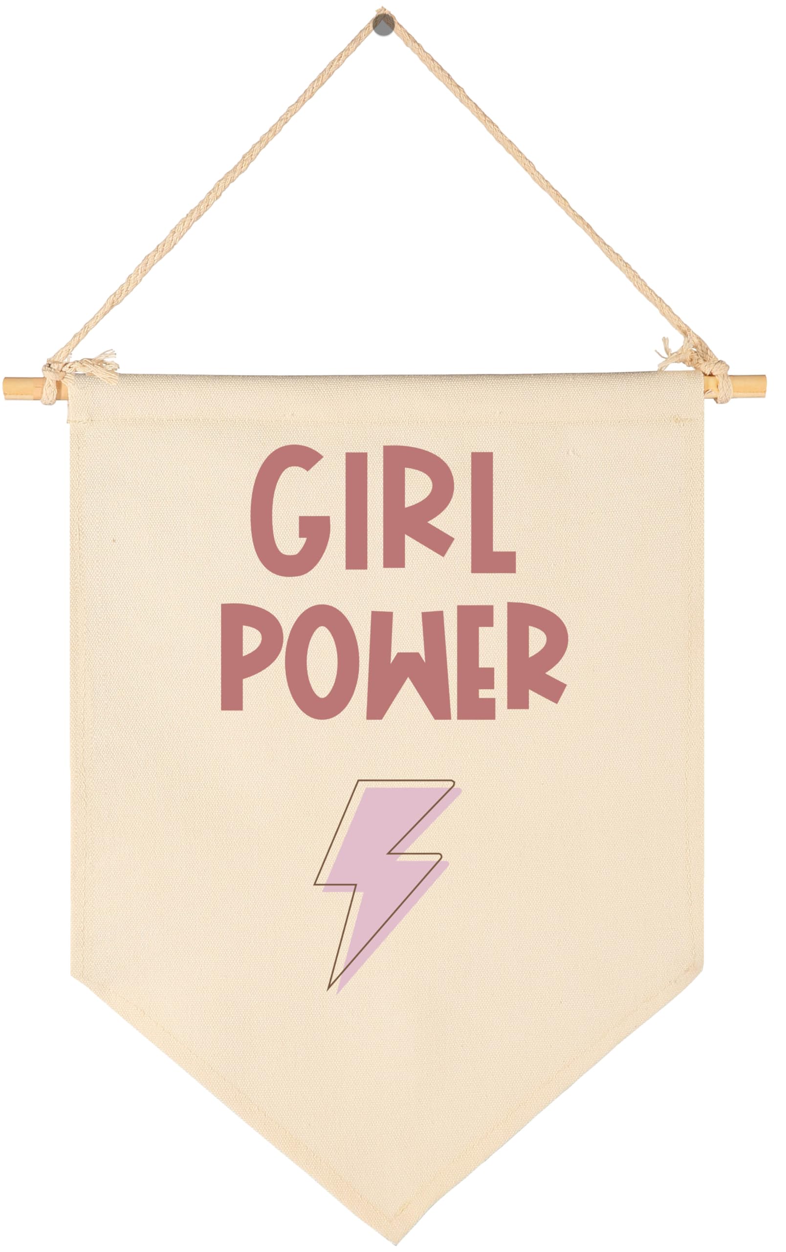 Girls Gifts,Sign Above Crib-Baby Flag Wall Decor Gifts for Baby Girls Kids-Canvas Hanging Pennant Banner Wall Sign Gifts for Nur