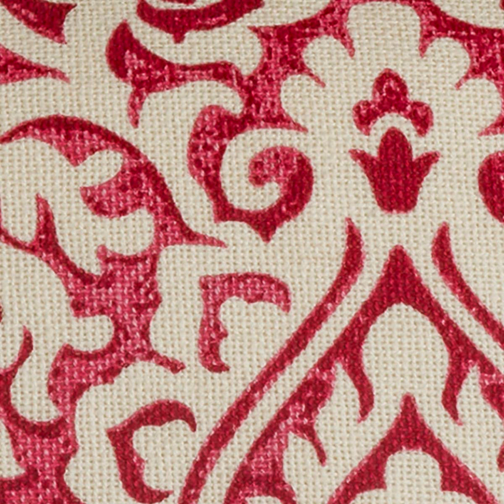 Rizzy Home | T11815 | 22"x22" Red/Neutral/Orange Decorative Pillow | Down Fill