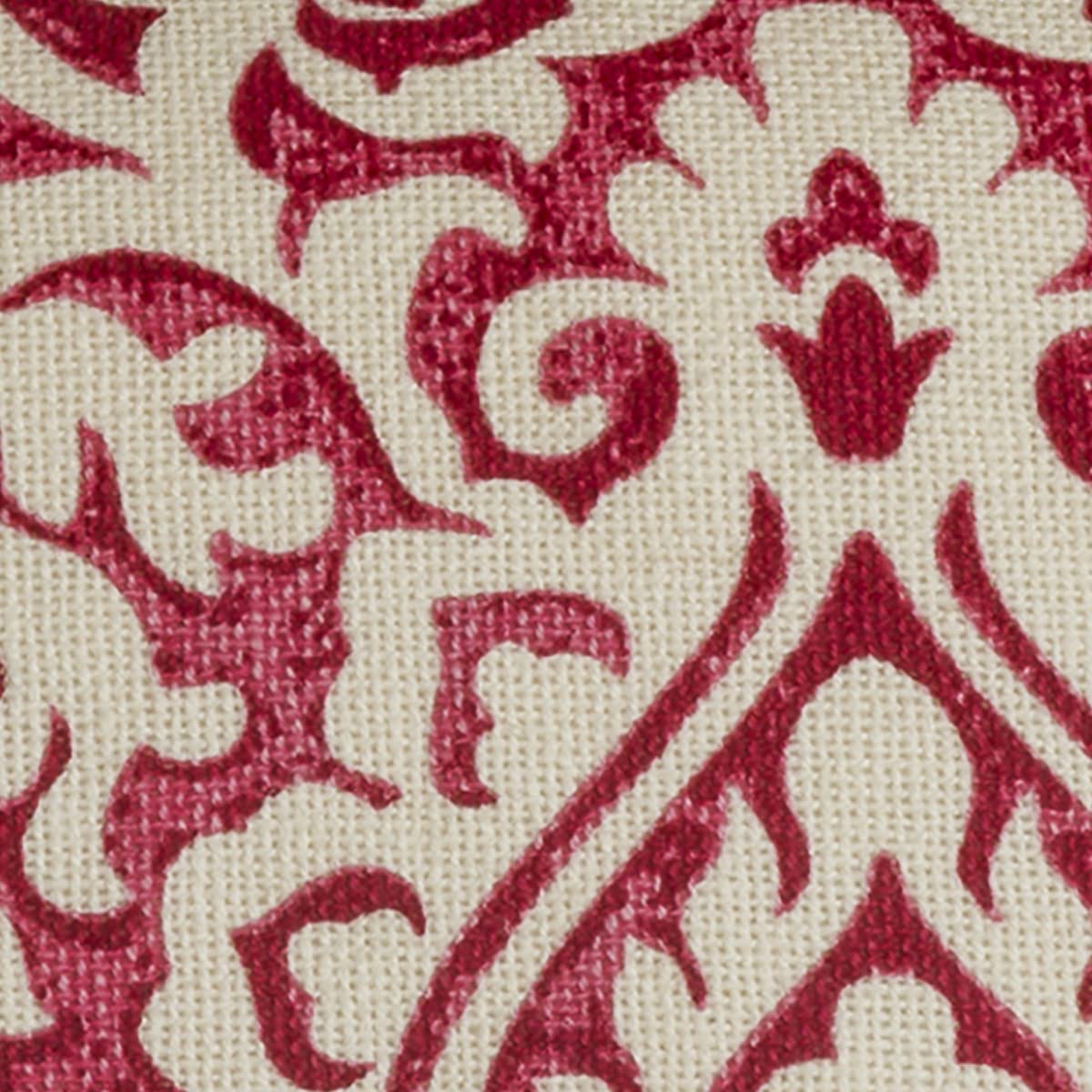 Rizzy Home | T11815 | 22"x22" Red/Neutral/Orange Decorative Pillow | Down Fill