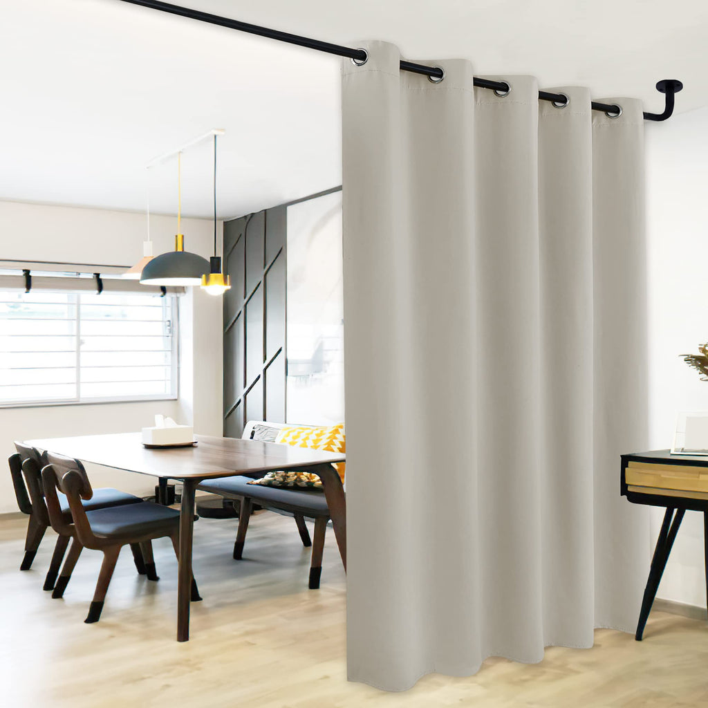 Nicetown Natural Bedroom Blackout Curtain Panel, 1 Panel, 70 X 84 Inch, Privacy Window Thermal Insulated Blackout Drape/Drapery For Loft, Guestroom
