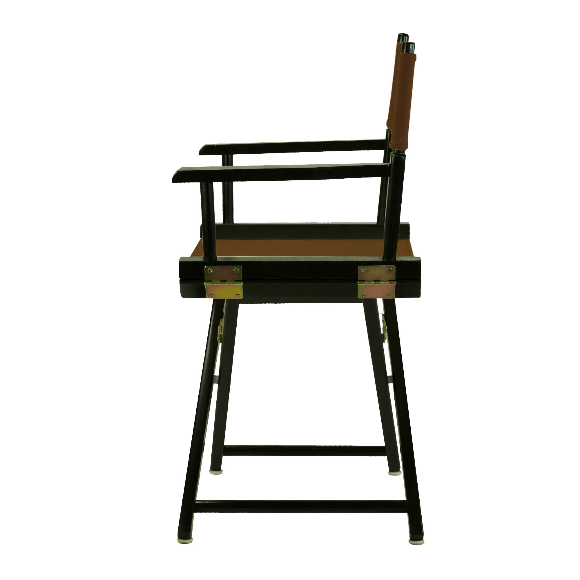 Casual Home 200-02/021-45 Director Chair 18&quot; - Classic Height Blackframe/Brown Canvas