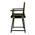 Casual Home 200-02/021-45 Director Chair 18" - Classic Height Blackframe/Brown Canvas