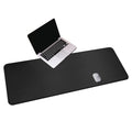Cennbie Leather Desk Mat,55' X 19.6' Extra Large Desk Pad Blotter Protector, Extended Non-Slip Mouse Pad, Waterproof Pu Leathe