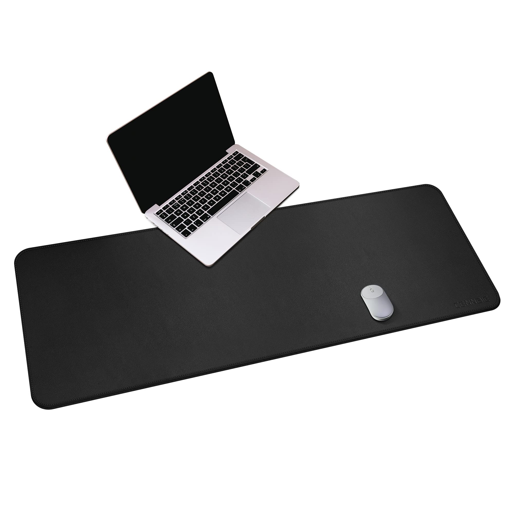Cennbie Leather Desk Mat,55' X 19.6' Extra Large Desk Pad Blotter Protector, Extended Non-Slip Mouse Pad, Waterproof Pu Leathe