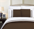 Elegant Comfort Luxurious Hotel Collection Super-Soft 1500 Thread Count Egyptian Quality 2-Piece Greek Pattern Duvet Cover Set,