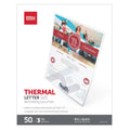 Office Depot Brand Laminating Pouches, Letter Size, 3 Mil, 9' X 11.5', Pack Of 50