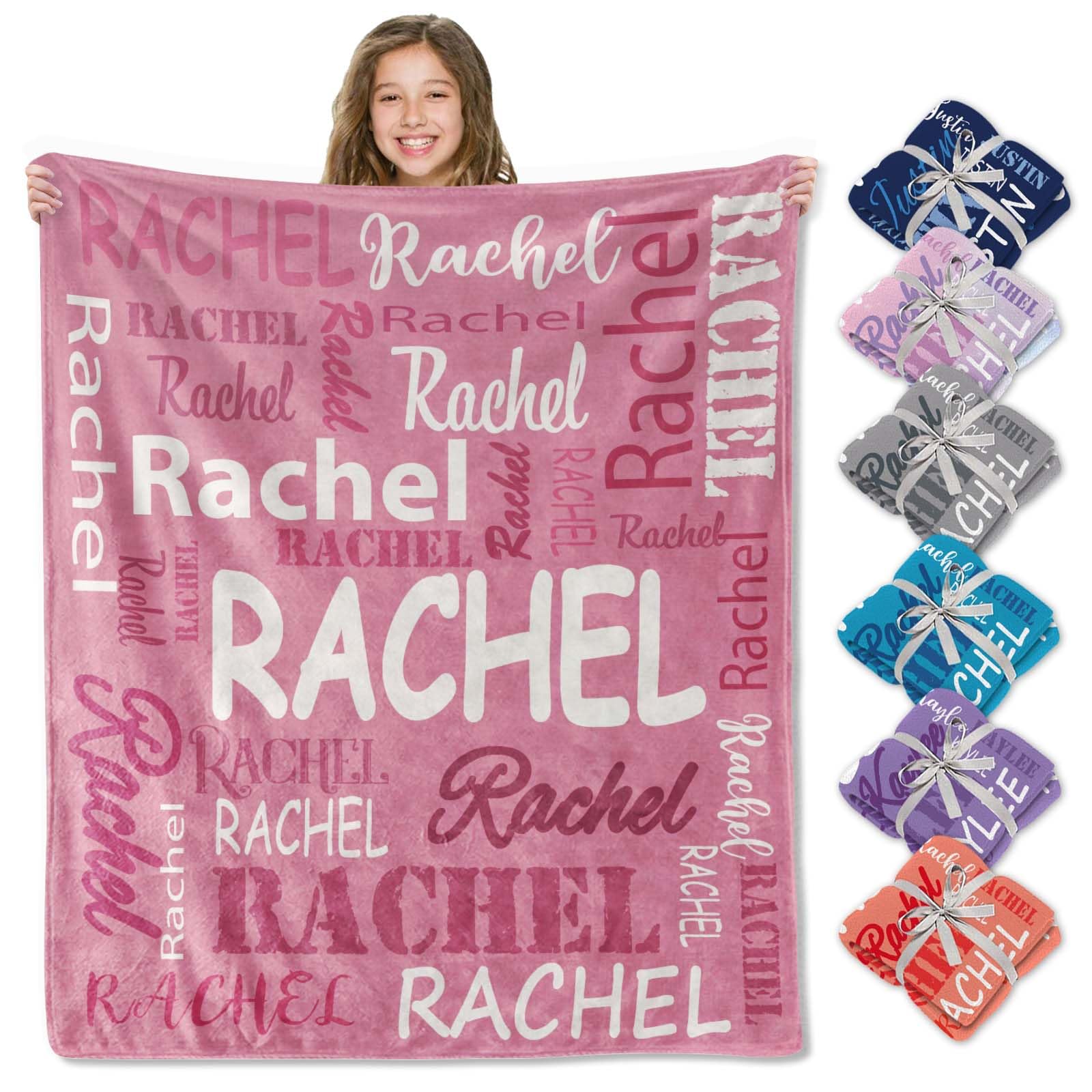 Corissy Ships Next Day, Personalized Blankets And Throws Custom Blanket With Name Customized Flannel Blanket For Kids Christmas