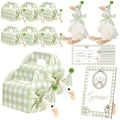 JolliLudo 10 Sets Silly Goose Birthday Decoration Adopt a Goose Stuffed Plush Animal Hat Adoption Certificates for Birthday(Dais