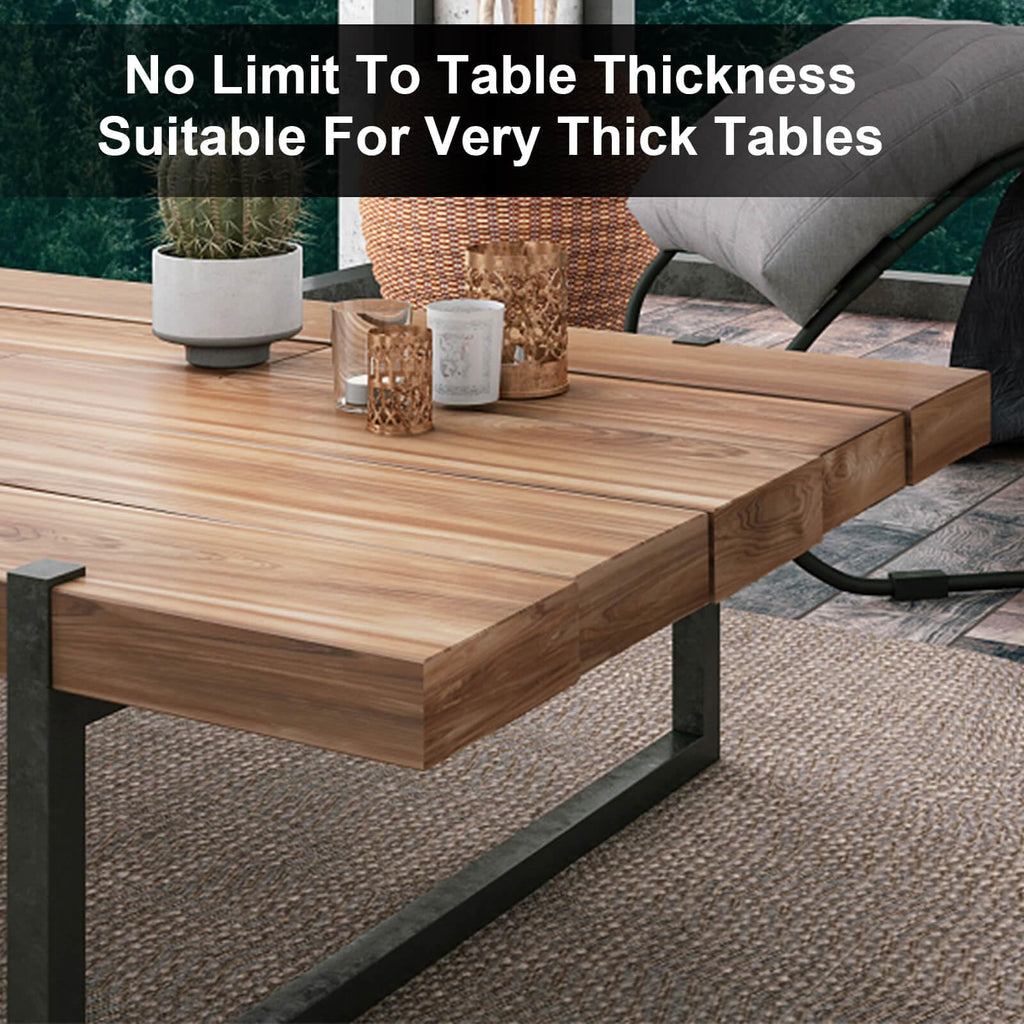 Namubarwa Hidden Strap Tablecloth Clips - Perfect For Picnic Tables And Thick Tables Indoor And Outdoor, Keep Your Tablecloth Se