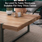 Namubarwa Hidden Strap Tablecloth Clips - Perfect For Picnic Tables And Thick Tables Indoor And Outdoor, Keep Your Tablecloth Se