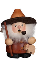 Alexander Taron Importer 1-652 Christian Ulbricht Incense Burner-Shepherd (Natural) -4" H X 3" W X 2.5" D, Brown
