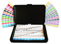 Tabbies Original Col'R'Tab 82000 Alpha Label Kit, 30 - A-Z Stips, Made In The Usa, Heavy Duty, 1/2'H X 1-1/2'W, 3200 Labels/Ki