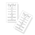 Vinyl Decal Application Instruction Card | 50 Cards | Physical Printed 2' X 3.5' Inches Business Card Size | Vinyl Cutting Mac