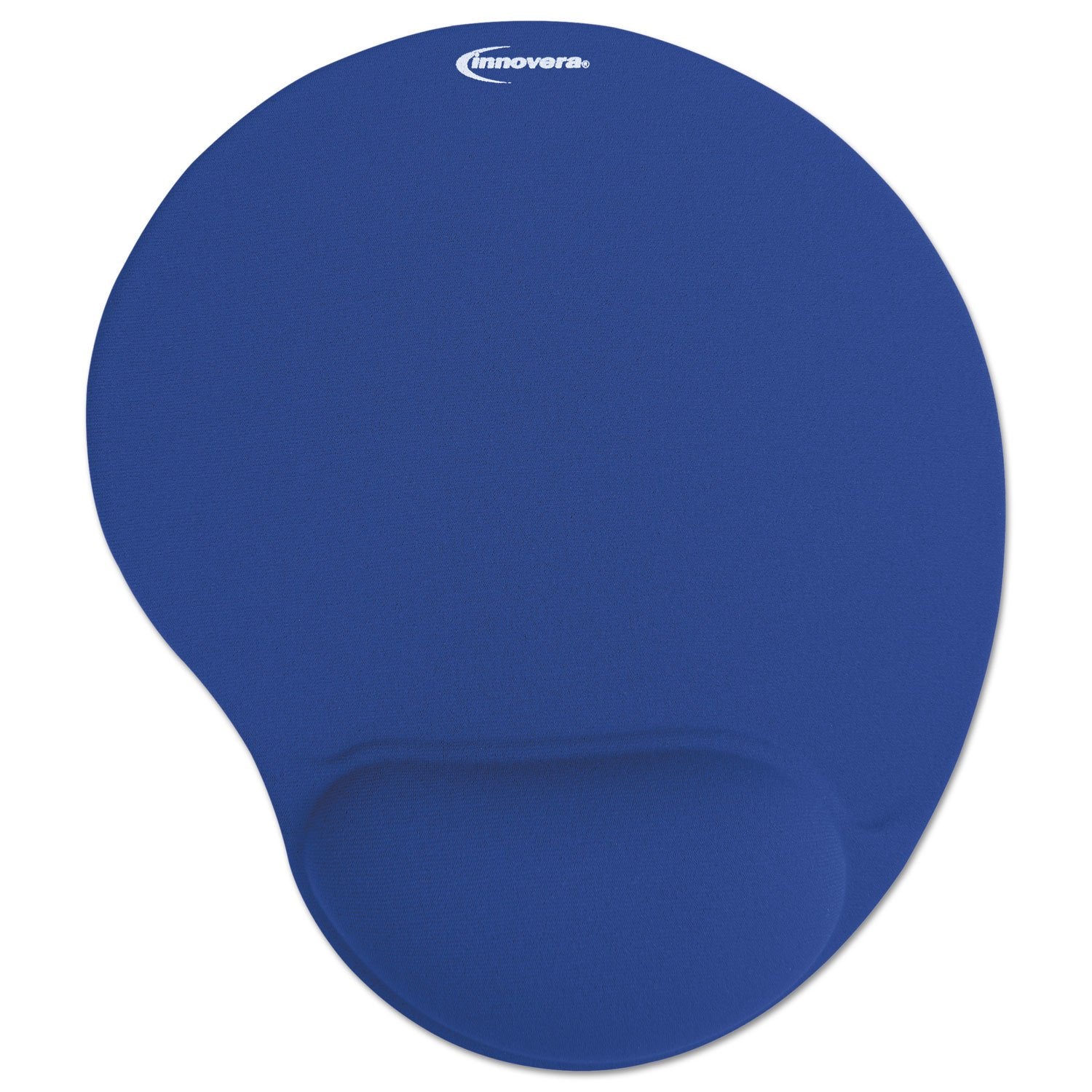 Innovera 50447 Mouse Pad W/Gel Wrist Pad Nonskid Base 10-3/8 X 8-7/8 Blue