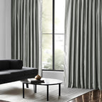 Hpd Half Price Drapes Room Darkening Curtains For Bedroom Vintage Textured Faux Dupioni Silk Curtains For Living Room (1 Panel),