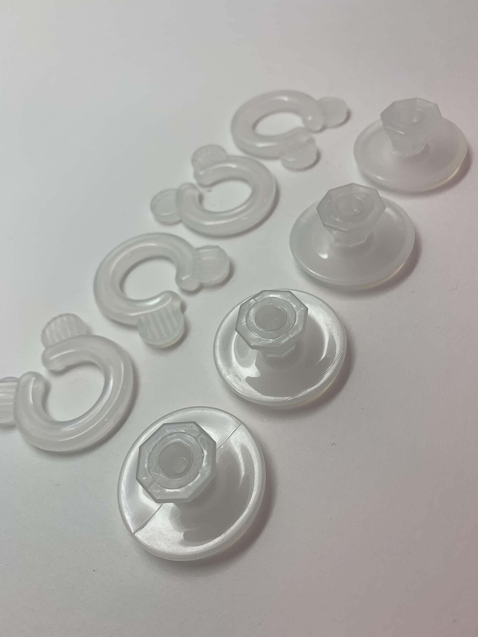 Fresh Ideas Levinsohn Donuts - Blanket Fasteners Prevents Comforters From Shifting Inside Duvet Cover Bedding Accessories, 4-Pac