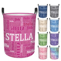YZPPDHFC Custom Laundry Basket, Personalized Laundry Hamper with Name