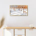Golden State Art, 14X24 Aluminum Gold Picture Frame With Acrylic Front, Swivel Tabs, Sawtooth Hangers, Spring Clips, Metal Wall