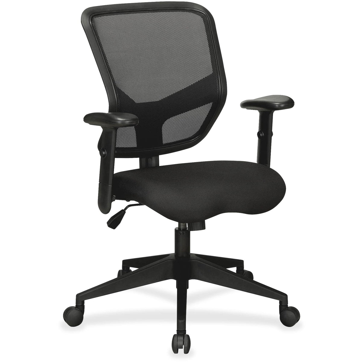 Lorell LLR84565 Executive Mesh Mid-Back Chair