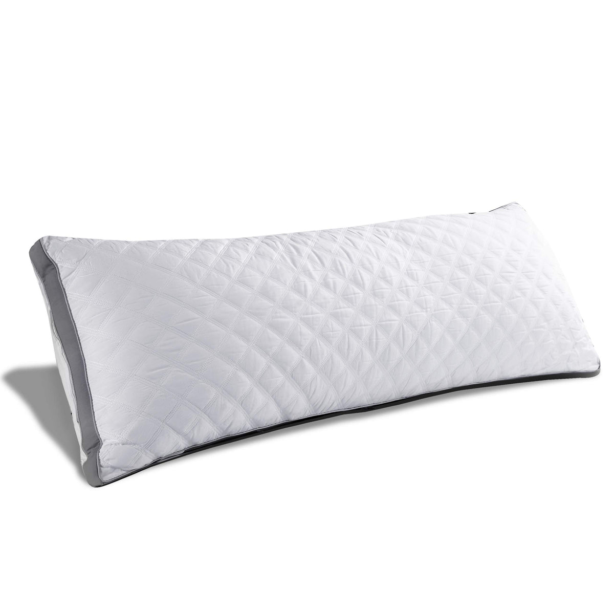 Oubonun Premium Adjustable Loft Quilted Body Pillows - Firm And Fluffy - Quality Plush - Down Alternative - Head Support Pillow