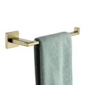 KOKOSIRI Bathroom Towel Bar Gold Hand Towel Holders for Toilet Kitchen Cabinet Wall Mount Bath Accessories Stainless Steel B3006