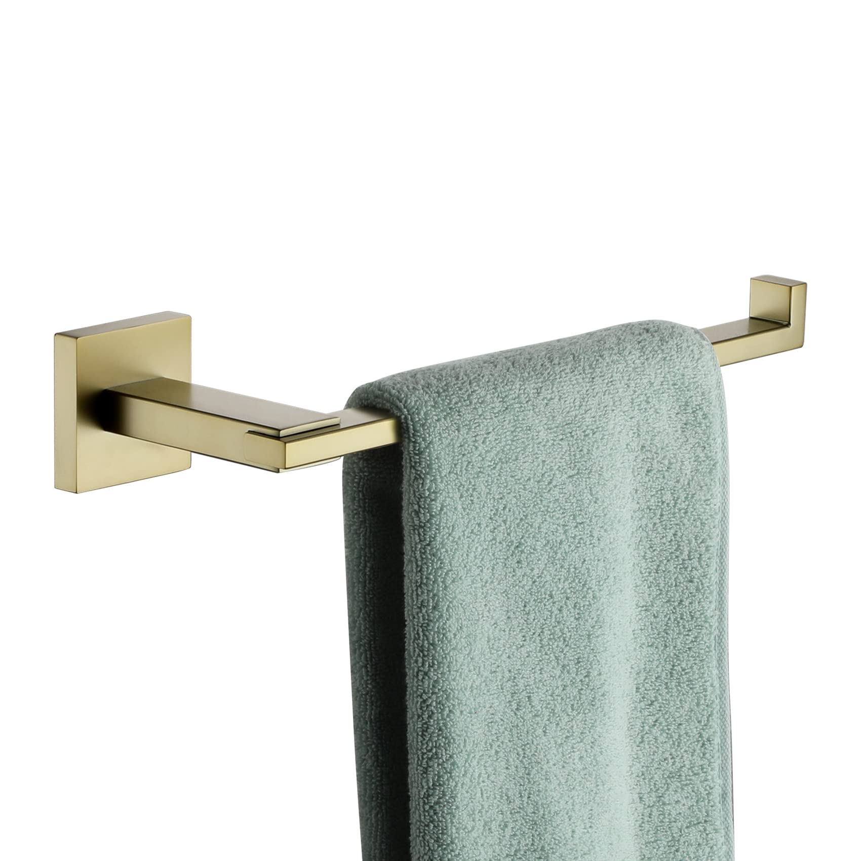 KOKOSIRI Bathroom Towel Bar Gold Hand Towel Holders for Toilet Kitchen Cabinet Wall Mount Bath Accessories Stainless Steel B3006