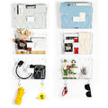 Wall File Holder 6 Pockets Hanging Wall File Organizer, For Papers, Files Clipboard & Magazine Organizer, Wall Mount File Holder