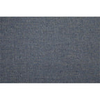 American Furniture Classics Model 8-010-A330V16 Classic Cottage Series Blue Fabric Sofa With Rolled Arms And 3 Accent Pillows