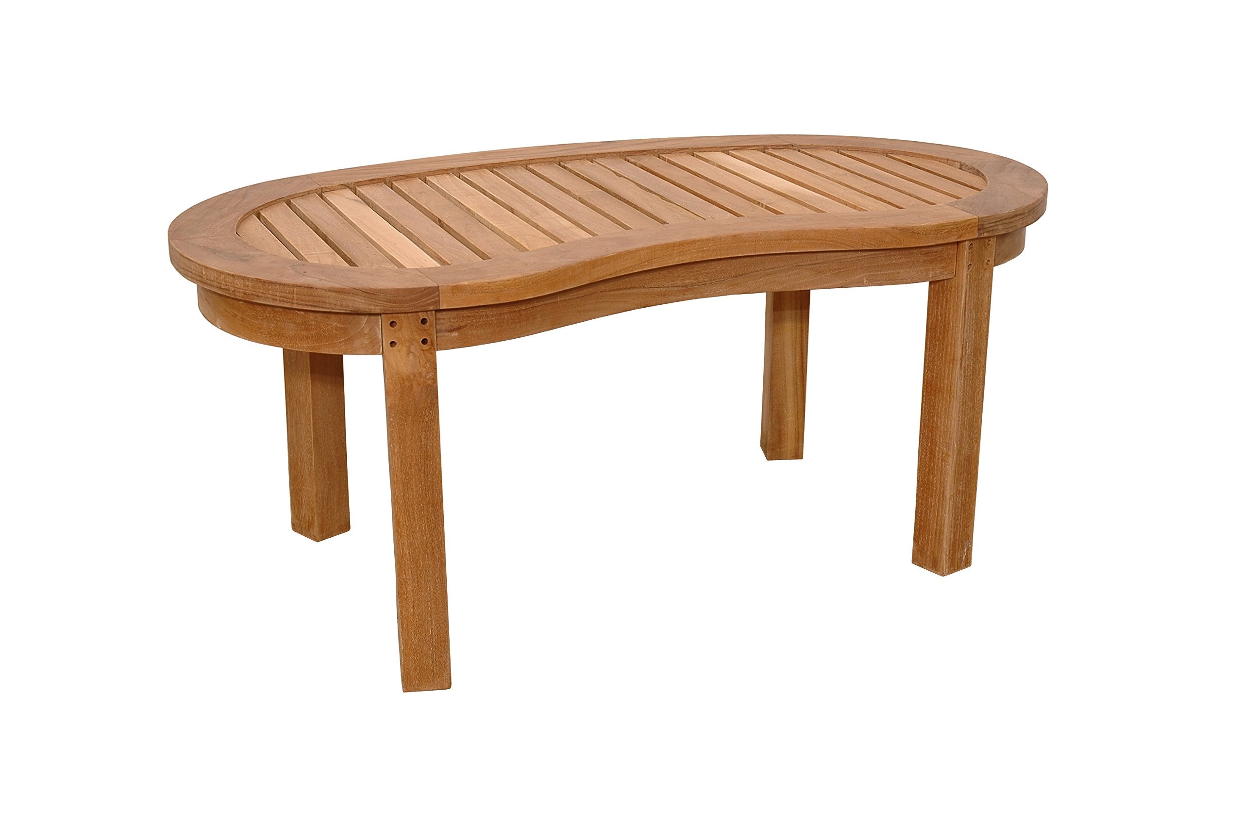 Anderson Teak Kidney Curve Table