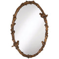 Uttermost Paza Love Birds Oval 34 High Wall Mirror