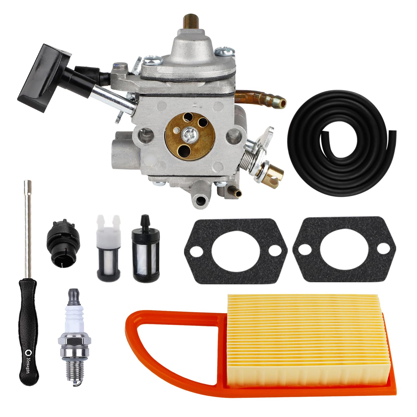 Huztl Br600 Br550 Carburetor For Stihl Br 600 Br700 Br500 Backpack Leaf Blower Parts For Zama C1Q-S183 4282 120 0606 0607 0608 0